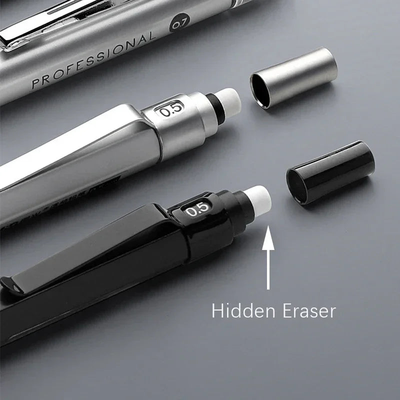 Buy The Best By Artsulli - Art is Long Life Short - High Quality Metal Mechanical Pencils Set with Lead Refills Drafting Automatic Pencil