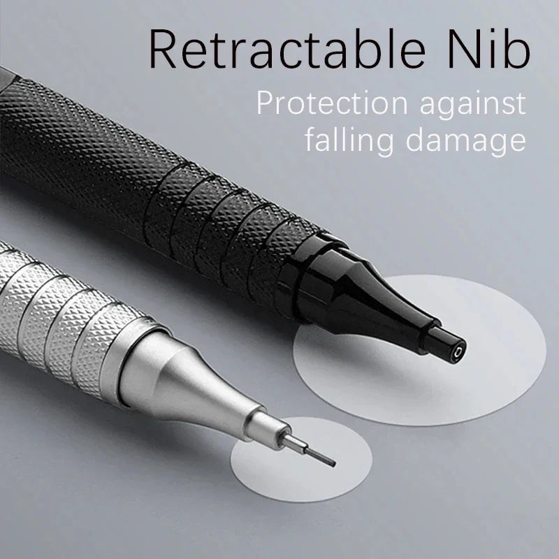 Buy The Best By Artsulli - Art is Long Life Short - High Quality Metal Mechanical Pencils Set with Lead Refills Drafting Automatic Pencil