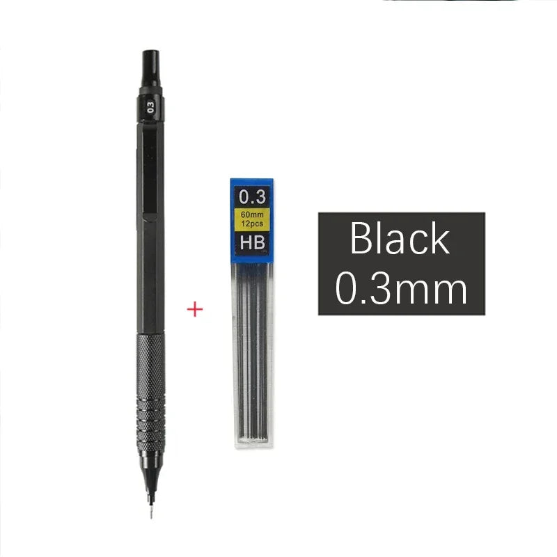 Buy The Best By Artsulli - Art is Long Life Short - High Quality Metal Mechanical Pencils Set with Lead Refills Drafting Automatic Pencil