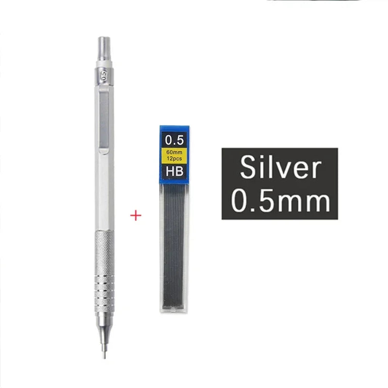 Buy The Best By Artsulli - Art is Long Life Short - High Quality Metal Mechanical Pencils Set with Lead Refills Drafting Automatic Pencil