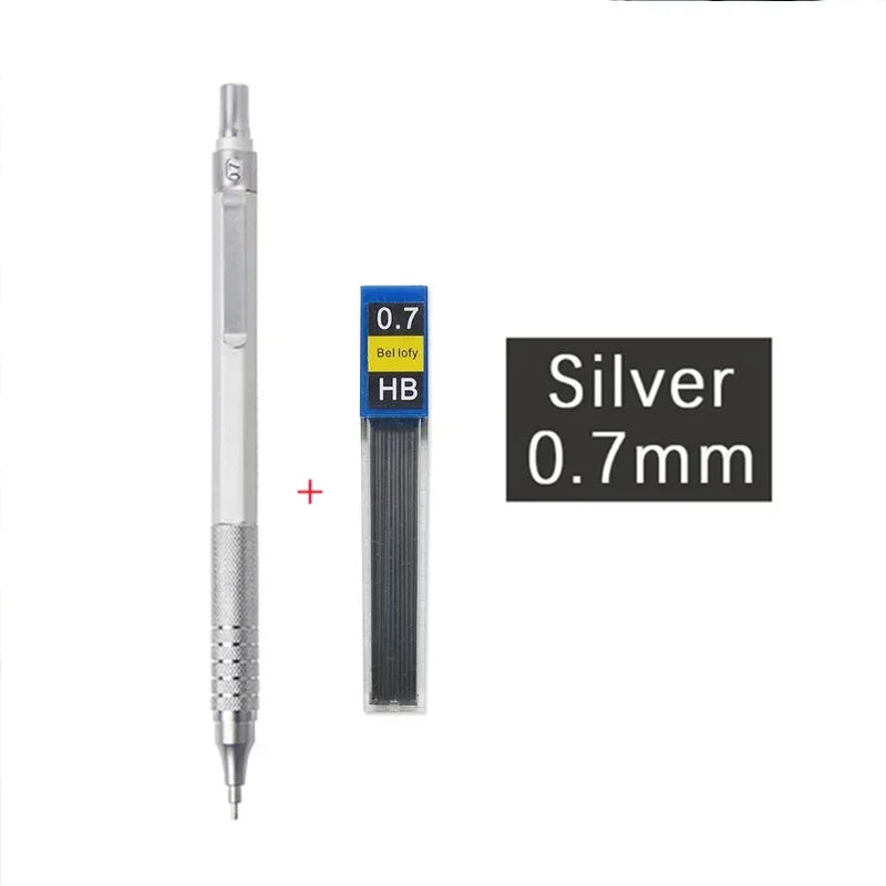 Buy The Best By Artsulli - Art is Long Life Short - High Quality Metal Mechanical Pencils Set with Lead Refills Drafting Automatic Pencil