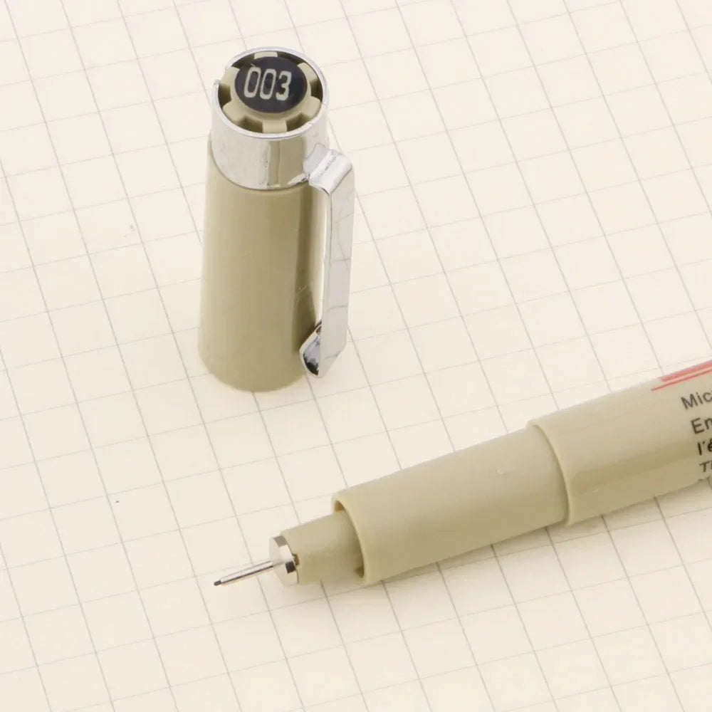 Buy The Best By Artsulli - Art is Long Life Short - High Quality Micron Pigment Neelde Soft Brush Drawing Pen 003 005 Waterproof Marker