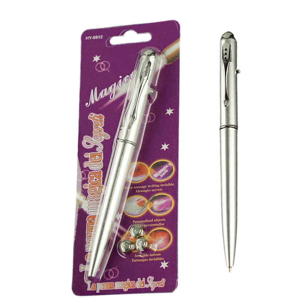 Buy The Best By Artsulli - Art is Long Life Short - Invisible Ink Pen Anti-Counterfeit Novelty Ballpoint Pens With UV Light LED Secret