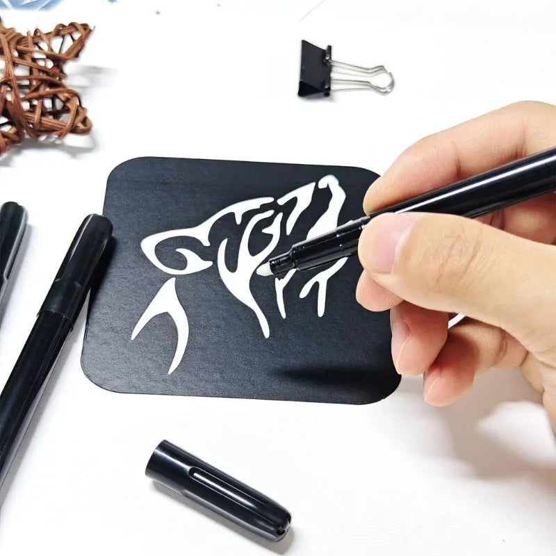 Buy The Best By Artsulli - Art is Long Life Short - Invisible Ink Pen Upgraded Spy Use with UV Light(Not Include) Magic-Marker for Secret