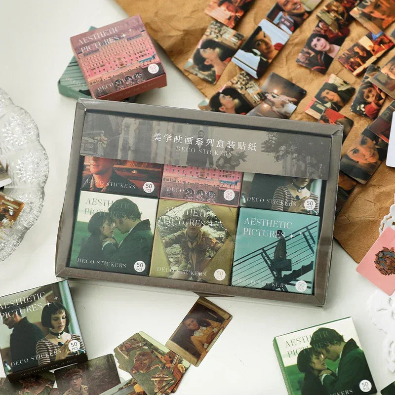 Buy The Best By Artsulli - Art is Long Life Short - JIANQI 300pcs/pack Cute Stickers Film Paper Junk Journal Collage DIY Photo Album Craft