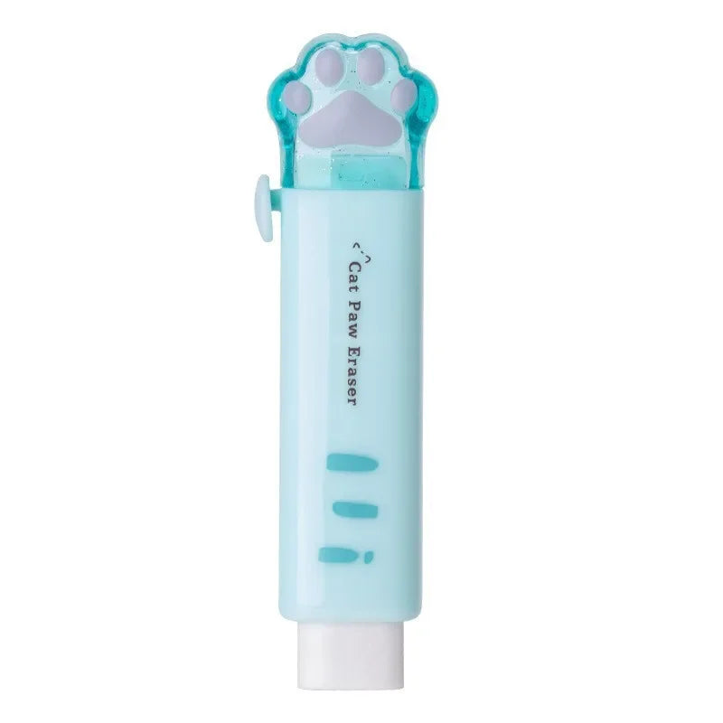 Buy The Best By Artsulli - Art is Long Life Short - Kawaii Retractable Eraser Cute Cat Korean Stationery Rubber Drawing Erasers Children’s