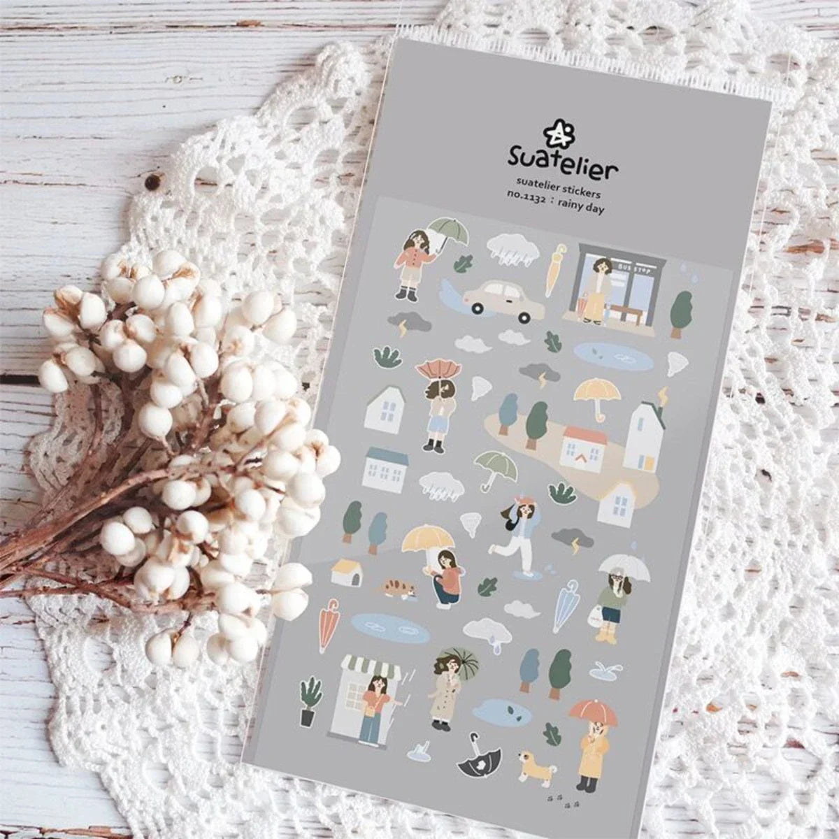 Buy The Best By Artsulli - Art is Long Life Short - Korean Import Original Suatelier Daily Stickers Scrapbooking Diy Journal Stationery