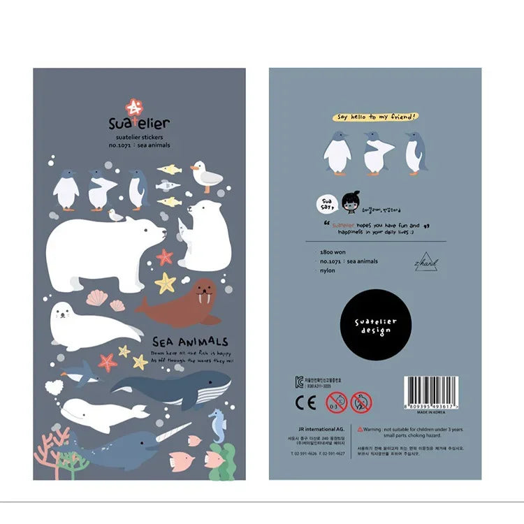 Buy The Best By Artsulli - Art is Long Life Short - Korean Import Original Suatelier Daily Stickers Scrapbooking Diy Journal Stationery