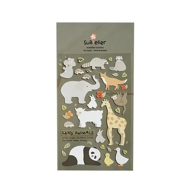 Buy The Best By Artsulli - Art is Long Life Short - Korean Import Original Suatelier Daily Stickers Scrapbooking Diy Journal Stationery
