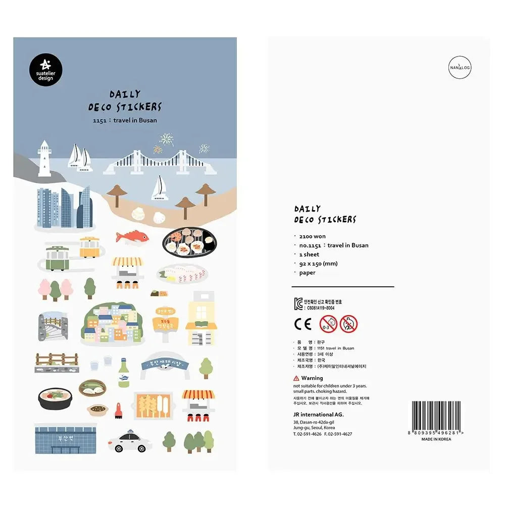Buy The Best By Artsulli - Art is Long Life Short - Korean Import Original Suatelier Daily Stickers Scrapbooking Diy Journal Stationery