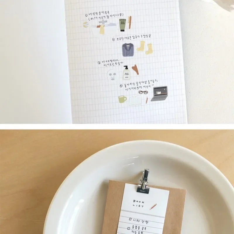 Buy The Best By Artsulli - Art is Long Life Short - Korean Import Original Suatelier Good Night Paper Stickers Scrapbooking Diy Journal