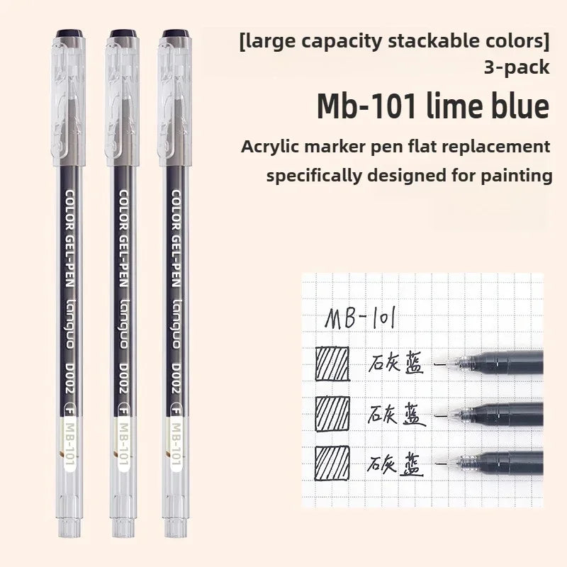 Buy The Best By Artsulli - Art is Long Life Short - LANGUO Aesthetic Overlayable Skin Tone Gel Pens High-Capacity Journaling Replacement