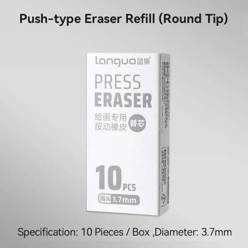 Buy The Best By Artsulli - Art is Long Life Short - Languo Eraser Retractable Automatic Pencil Rubber High Precision Correction Highlight