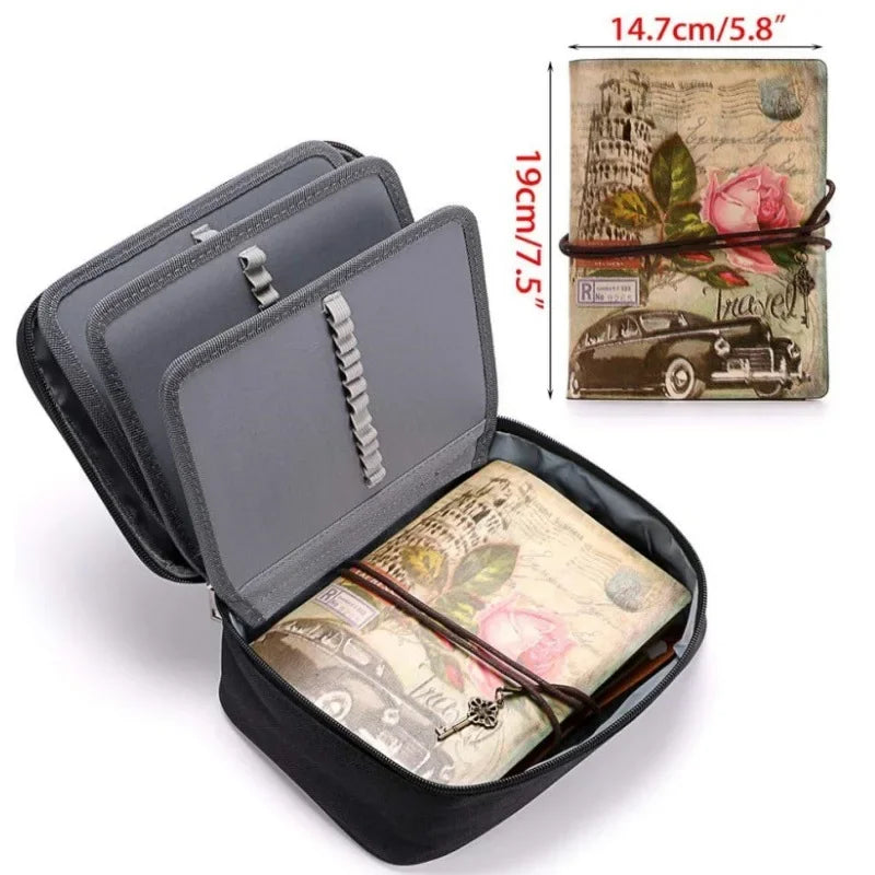Buy The Best By Artsulli - Art is Long Life Short - Large Capacity Pencil Case for Students - Sketch Supplies Organizer Multi-Pocket Heavy