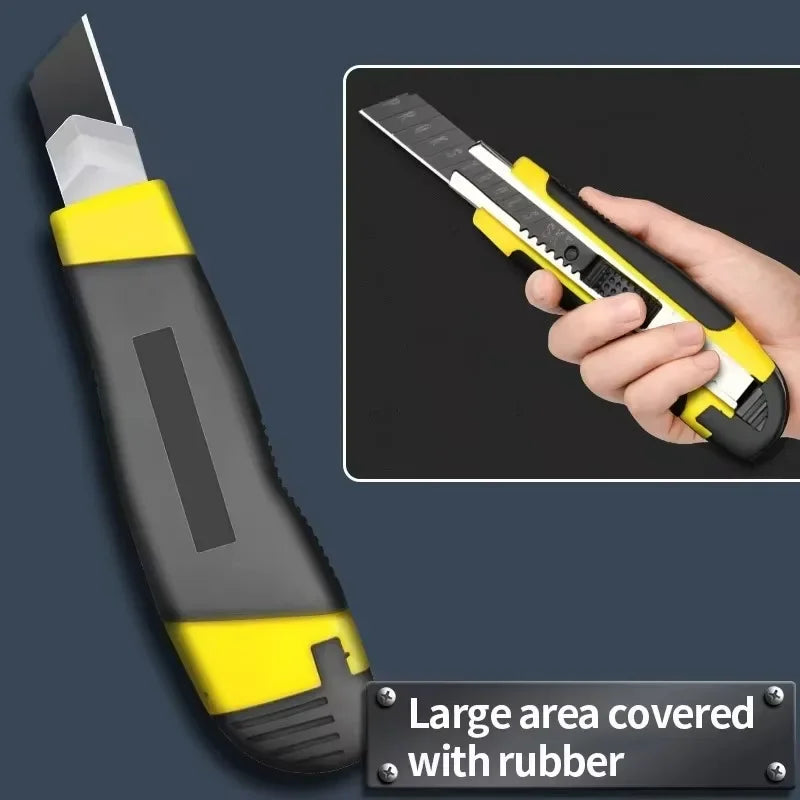Buy The Best By Artsulli - Art is Long Life Short - Large Knife Stainless Steel Paper Cutter Multi Purpose Plastic Handle Durable
