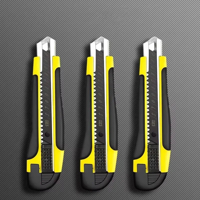 Buy The Best By Artsulli - Art is Long Life Short - Large Knife Stainless Steel Paper Cutter Multi Purpose Plastic Handle Durable