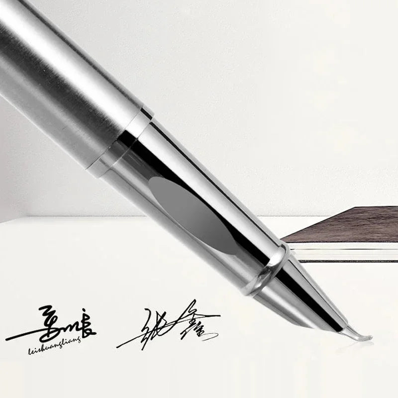Buy The Best By Artsulli - Art is Long Life Short - Luxury Metal Fountain Pen 0.38/0.8/1.3mm Curved Nib Student Writing School Exercise