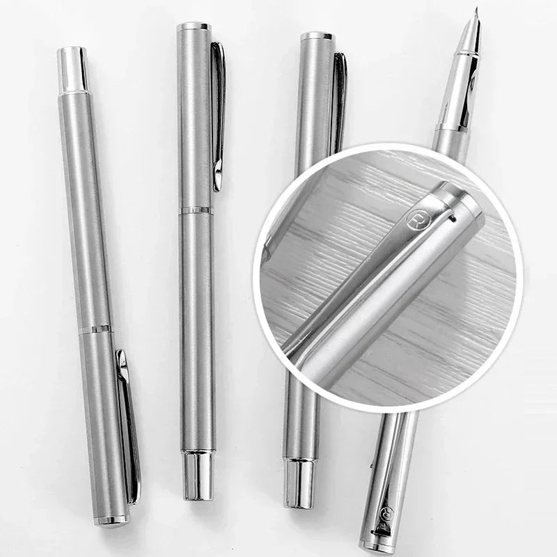 Buy The Best By Artsulli - Art is Long Life Short - Luxury Metal Fountain Pen 0.38/0.8/1.3mm Curved Nib Student Writing School Exercise