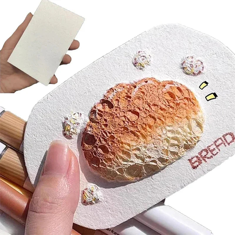 Buy The Best By Artsulli - Art is Long Life Short - Magic Puffy Paint 3D Drawing Canvas Sponge Texture Painting Kit DIY Bubble Pens