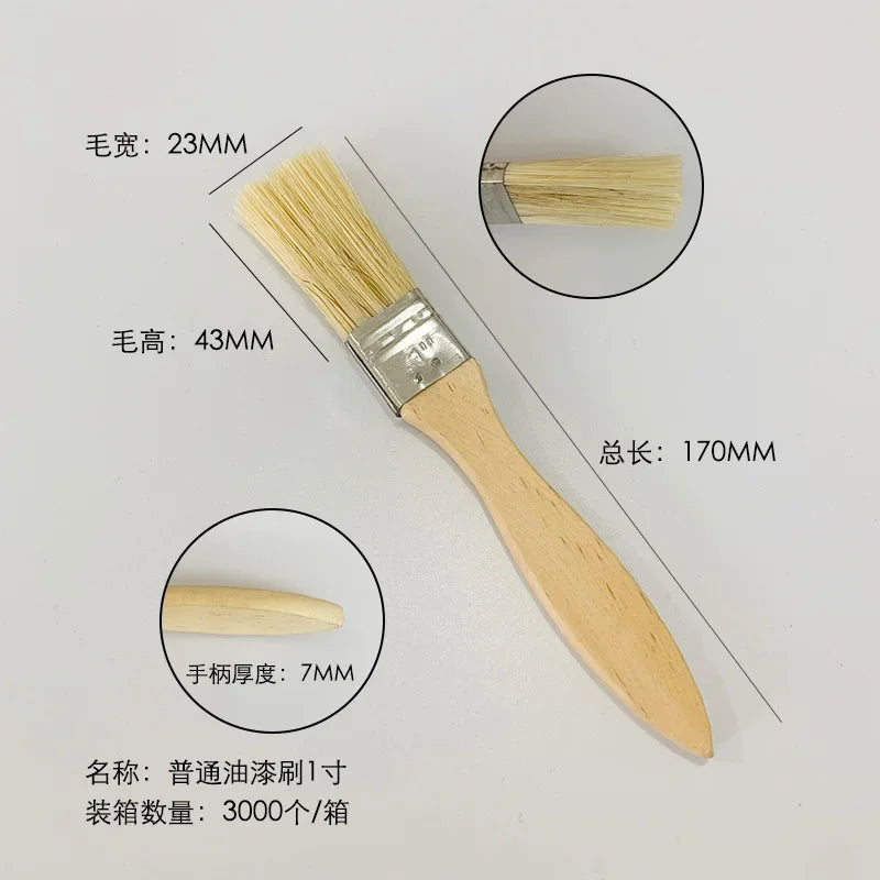 Buy The Best By Artsulli - Art is Long Life Short - mane brushes (4-Pack) suitable for art handicrafts plastering painting glue application
