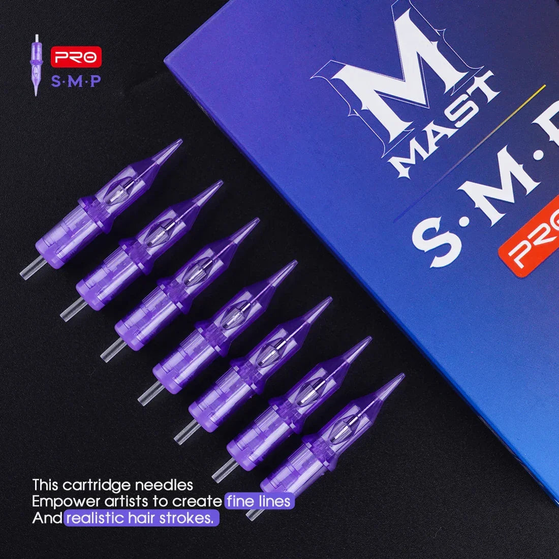 Buy The Best By Artsulli - Art is Long Life Short - Mast PRO Tattoo Cartridge Needles SMP Makeup Needle 1RL 3RL Round Liner Permanent