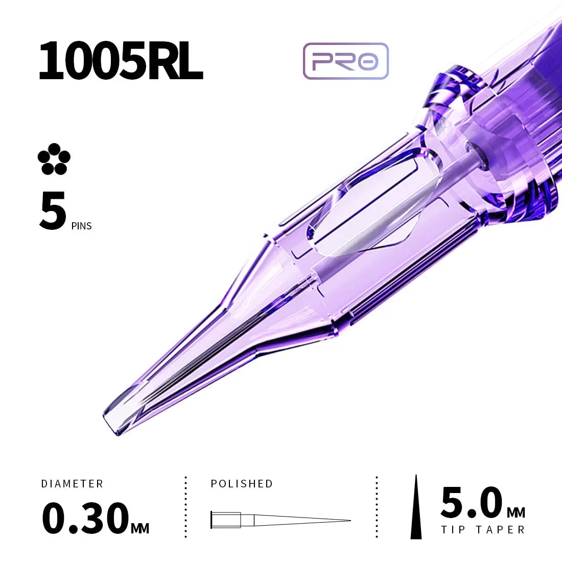 Buy The Best By Artsulli - Art is Long Life Short - Mast Pro Tattoo Cartridge Needles RL 20 Pcs Disposable Permanent Makeup or Body
