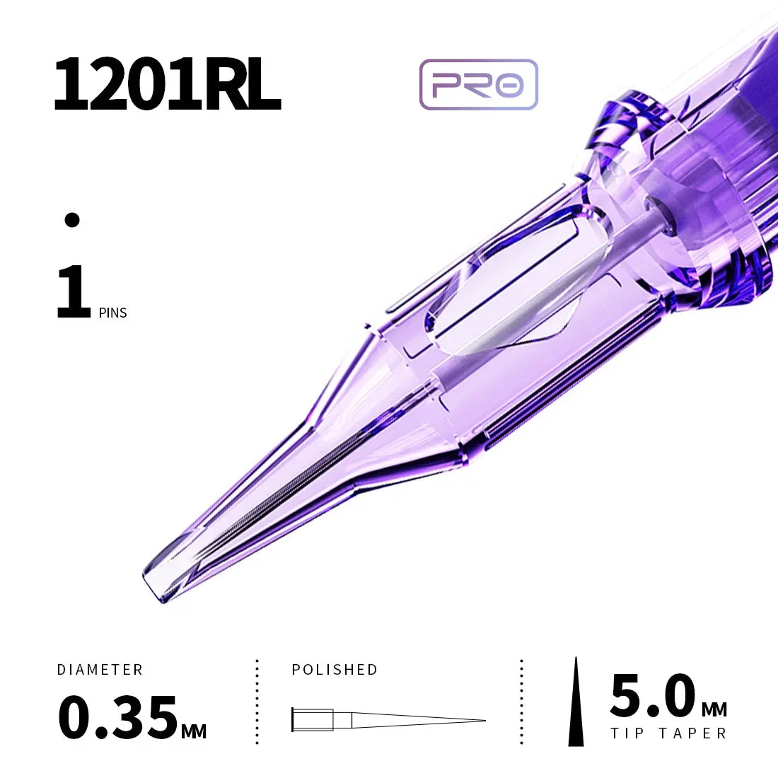 Buy The Best By Artsulli - Art is Long Life Short - Mast Pro Tattoo Cartridge Needles RL 20 Pcs Disposable Permanent Makeup or Body