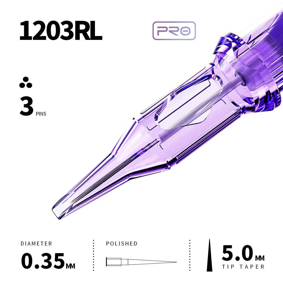 Buy The Best By Artsulli - Art is Long Life Short - Mast Pro Tattoo Cartridge Needles RL 20 Pcs Disposable Permanent Makeup or Body