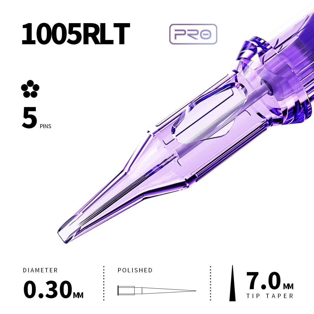 Buy The Best By Artsulli - Art is Long Life Short - Mast Pro Tattoo Cartridge Needles RL 20 Pcs Disposable Permanent Makeup or Body