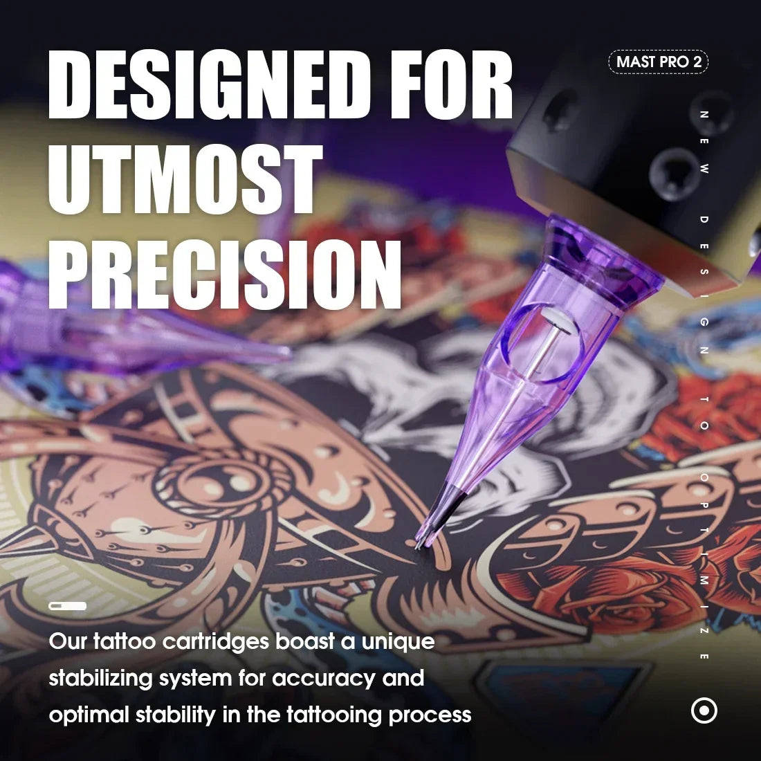 Buy The Best By Artsulli - Art is Long Life Short - Mast Pro2 Tattoo Cartridge Needles Makeup Needle RL/RS/RM/M 20pcs Disposable