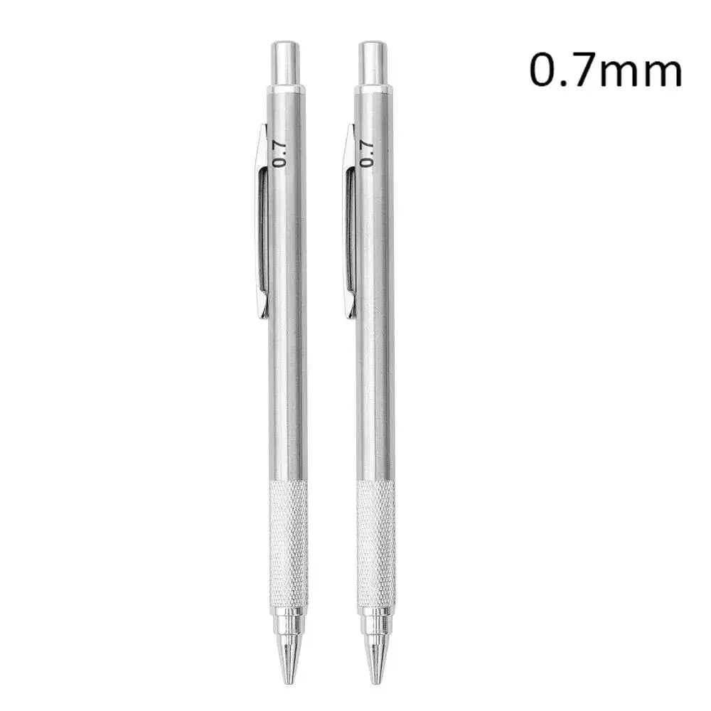 Buy The Best By Artsulli - Art is Long Life Short - Metal Mechanical Pencil 0.3/0.5/0.7/0.9/1.3/2.0mm Drawing Automatic Replacement HB