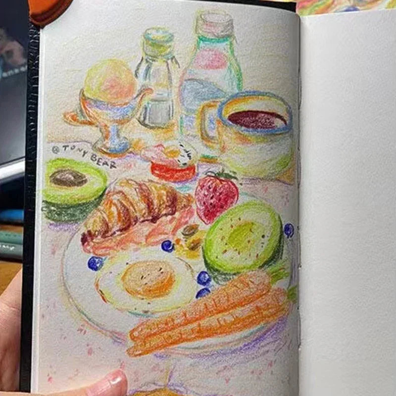 Buy The Best By Artsulli - Art is Long Life Short - MIKAILAN A4 A5 A6 SketchBook Hand Sketching Drawing Notebook Journal Planner Student