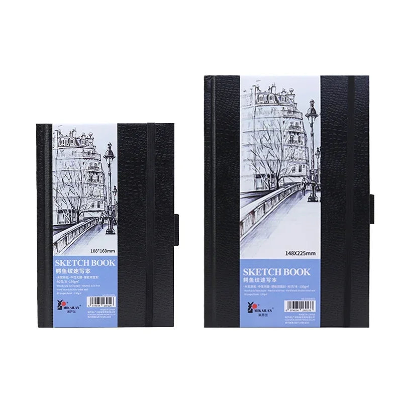Buy The Best By Artsulli - Art is Long Life Short - MIKAILAN A4 A5 A6 SketchBook Hand Sketching Drawing Notebook Journal Planner Student