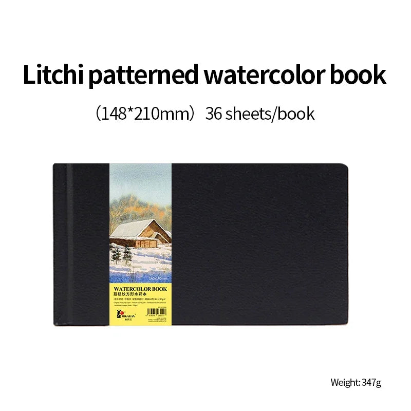 Buy The Best By Artsulli - Art is Long Life Short - MIKAILAN Square Watercolor Book Medium Coarse Grain 230g sketchbook Water Color Paper