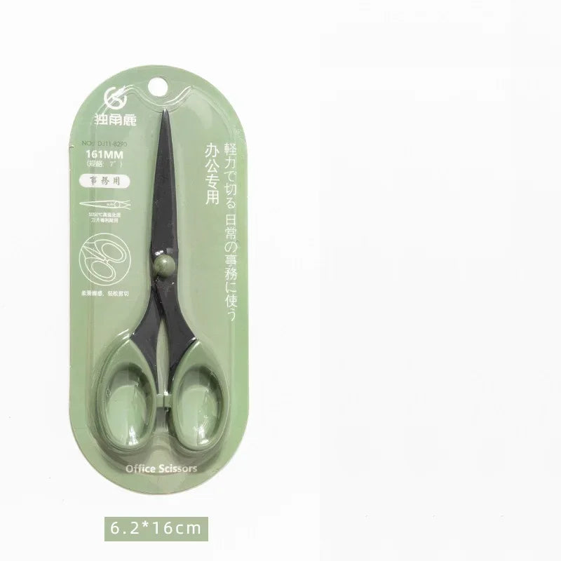 Buy The Best By Artsulli - Art is Long Life Short - Morandi Color Scissor Stainless Steel Blade Safe Design Cutter for Fine Diary Album