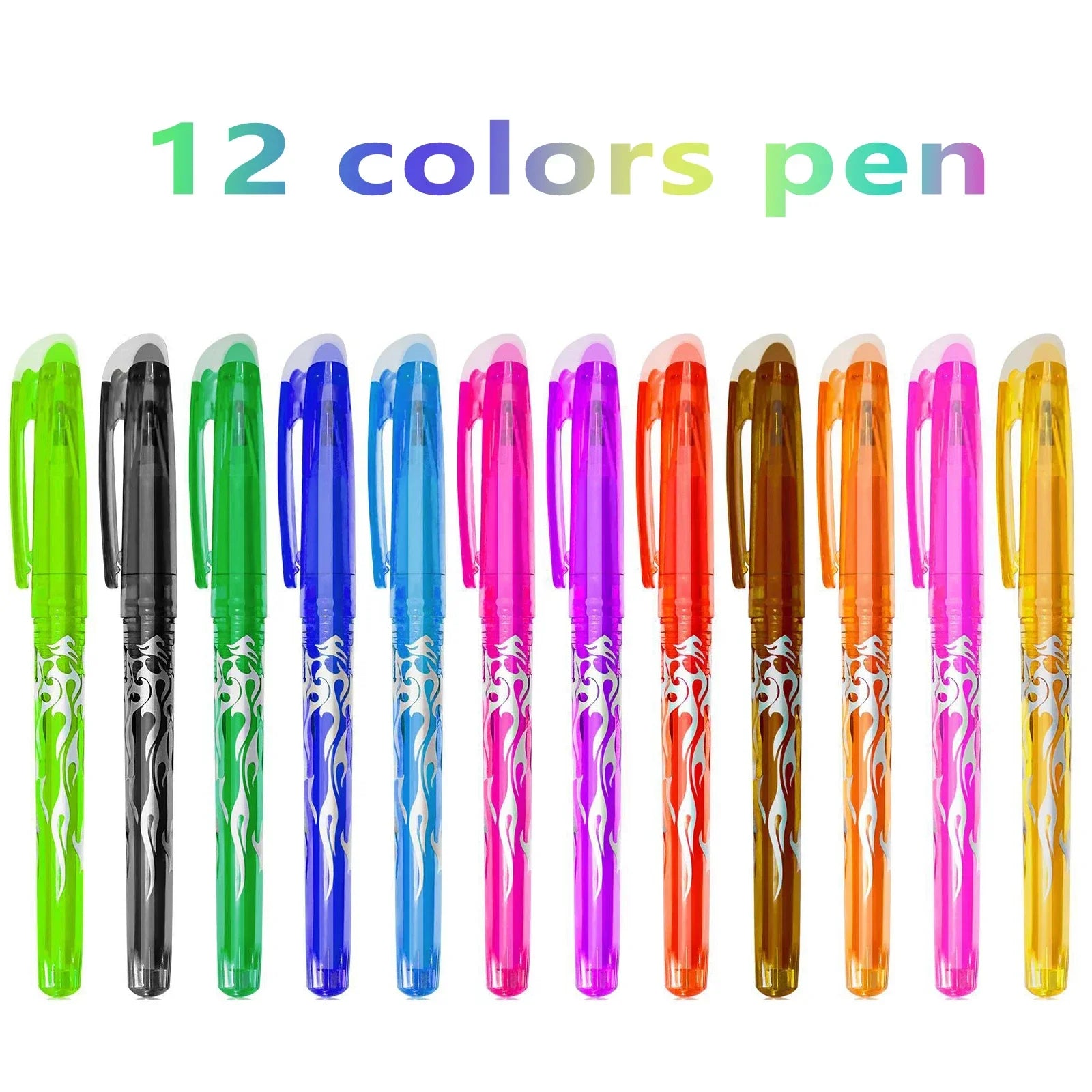 Buy The Best By Artsulli - Art is Long Life Short - Multi-color Erasable Gel Pen 0.7mm Student Writing Creative Drawing Tools Office School
