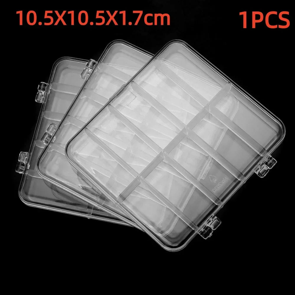 Buy The Best By Artsulli - Art is Long Life Short - Multiple Styles Multi Grids Plastic Box Compartment Storage Organizer for Beads DIY