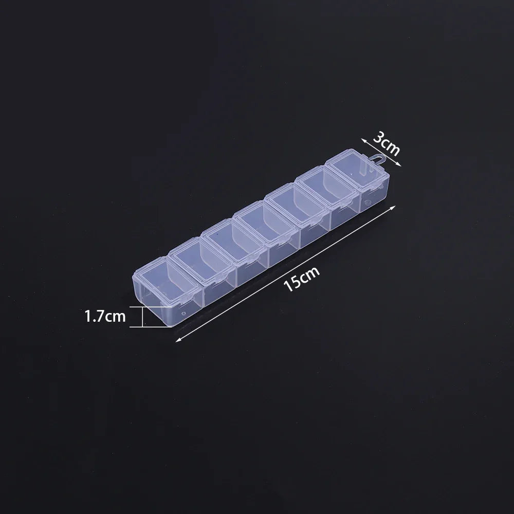 Buy The Best By Artsulli - Art is Long Life Short - Multiple Styles Multi Grids Plastic Box Compartment Storage Organizer for Beads DIY