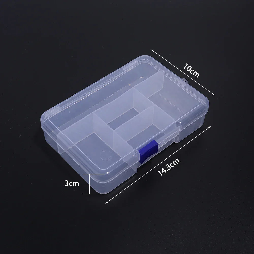 Buy The Best By Artsulli - Art is Long Life Short - Multiple Styles Multi Grids Plastic Box Compartment Storage Organizer for Beads DIY