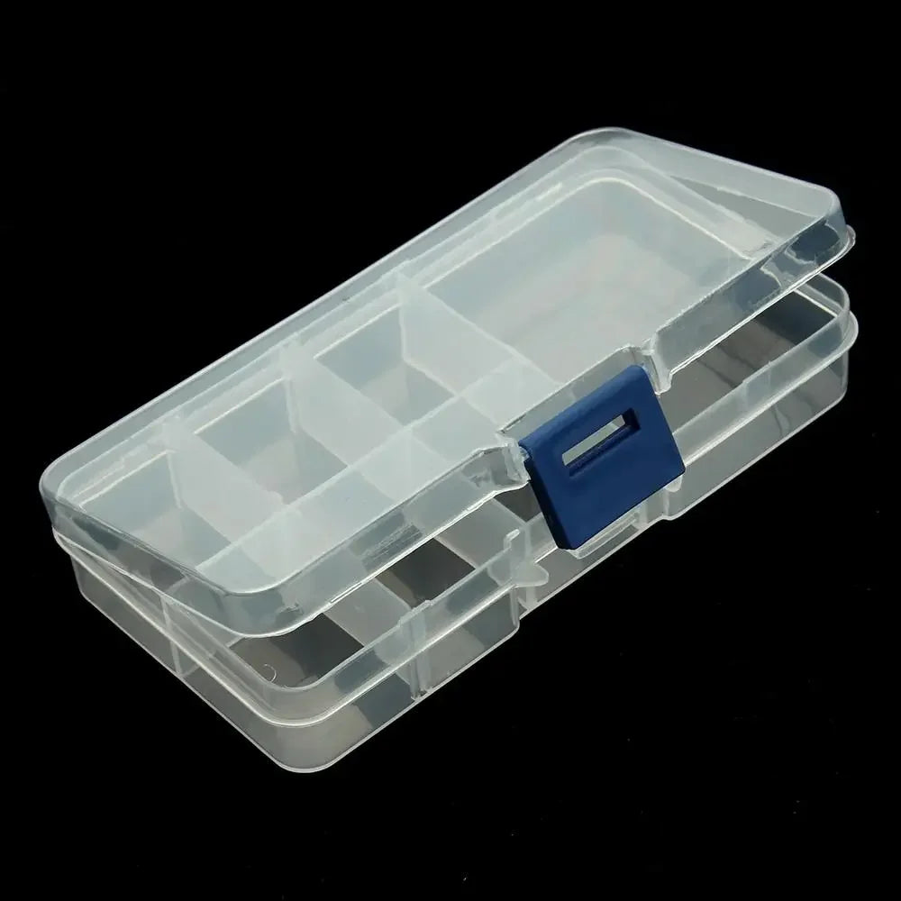 Buy The Best By Artsulli - Art is Long Life Short - Multiple Styles Multi Grids Plastic Box Compartment Storage Organizer for Beads DIY