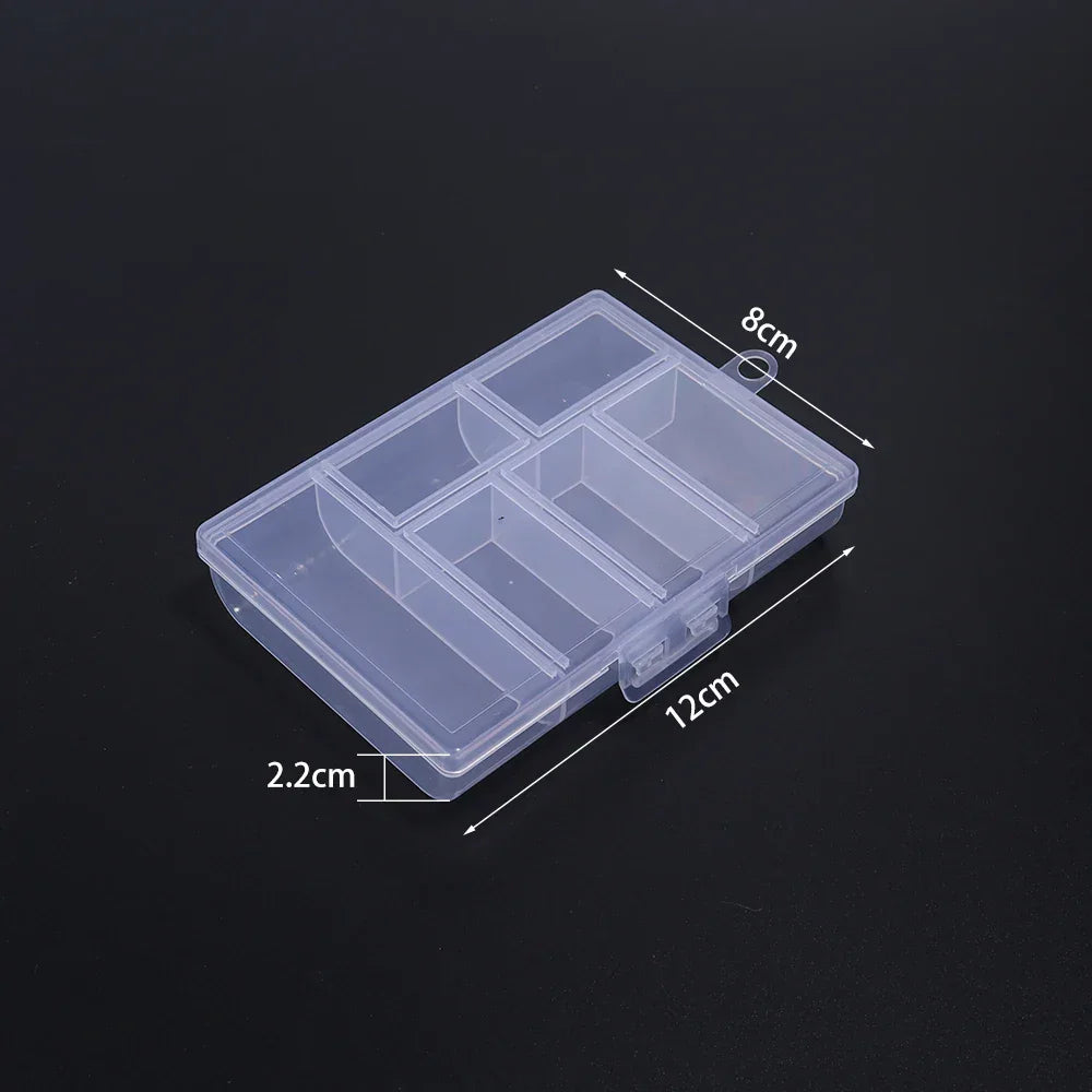Buy The Best By Artsulli - Art is Long Life Short - Multiple Styles Multi Grids Plastic Box Compartment Storage Organizer for Beads DIY