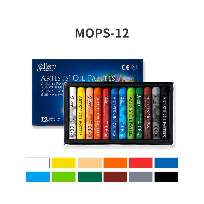 Buy The Best By Artsulli - Art is Long Life Short - MUNGYO Artist Soft Oil Pastel Set Professional Painting Drawing Graffiti Crayons