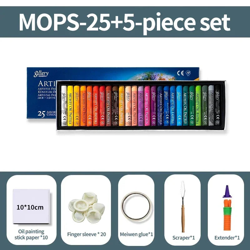Buy The Best By Artsulli - Art is Long Life Short - MUNGYO Artist Soft Oil Pastel Set Professional Painting Drawing Graffiti Crayons
