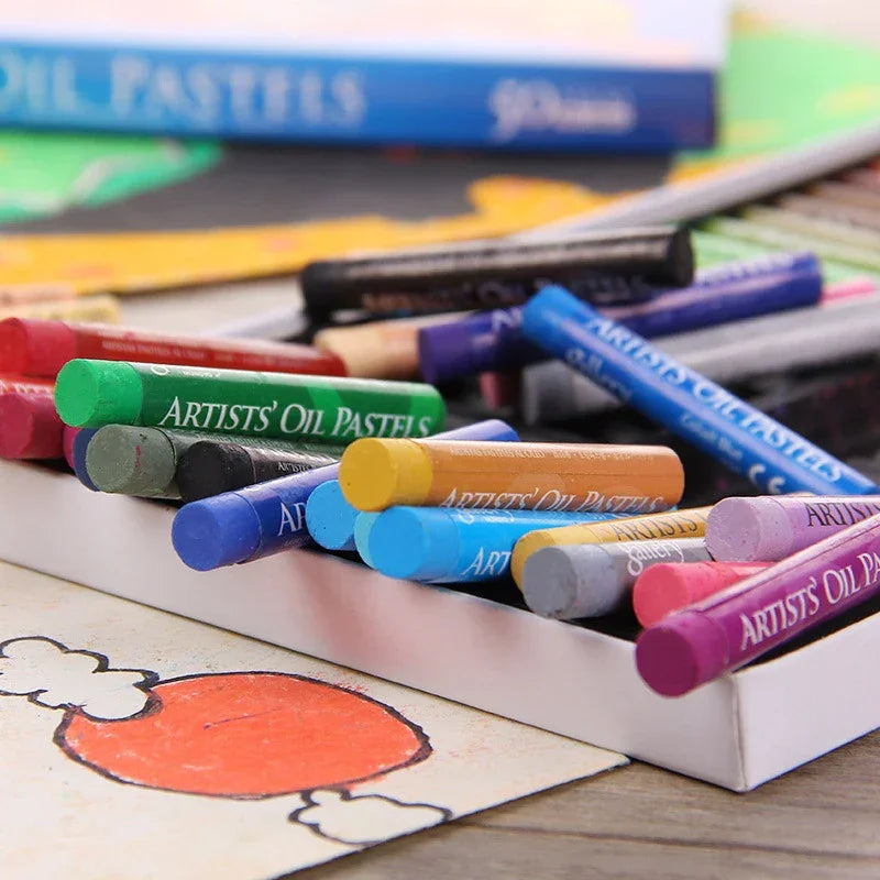 Buy The Best By Artsulli - Art is Long Life Short - MUNGYO Artist Soft Oil Pastel Set Professional Painting Drawing Graffiti Crayons