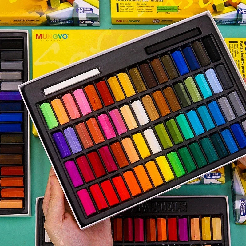 Buy The Best By Artsulli - Art is Long Life Short - MUNGYO Soft Pastels/Chalks/Sticks/Crayons for Artist Graffiti Drawing Coloring