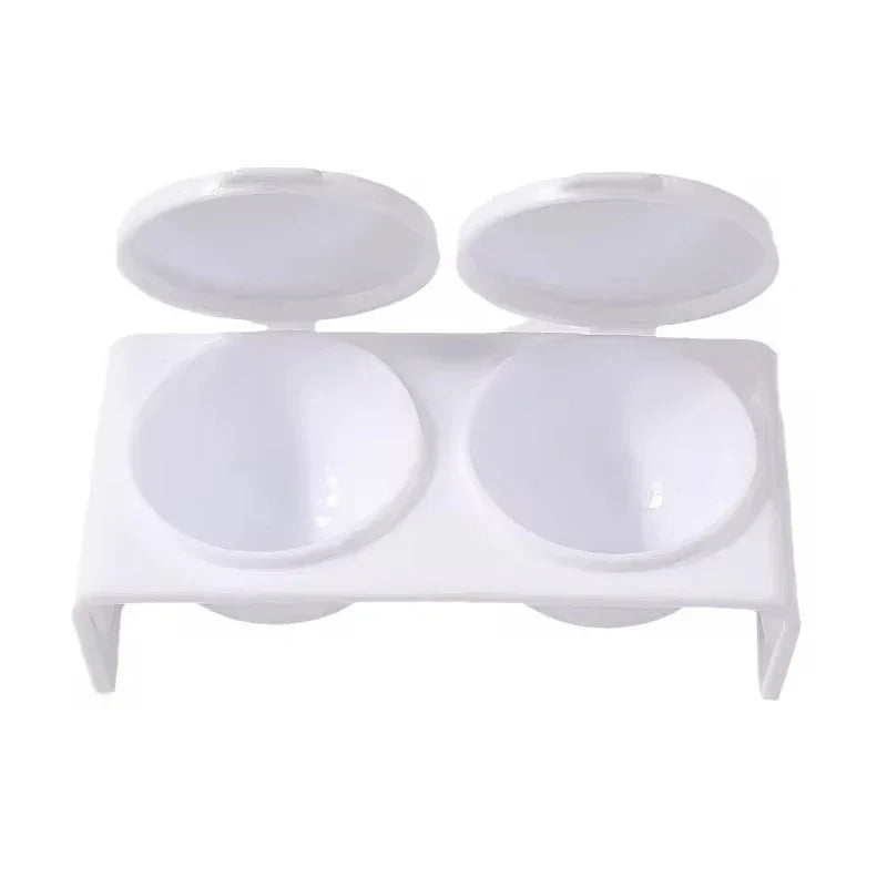 Buy The Best By Artsulli - Art is Long Life Short - Nail Double Hole Crystal Cup Mix Plastic 2 Pink White Tools Supplies - 2026