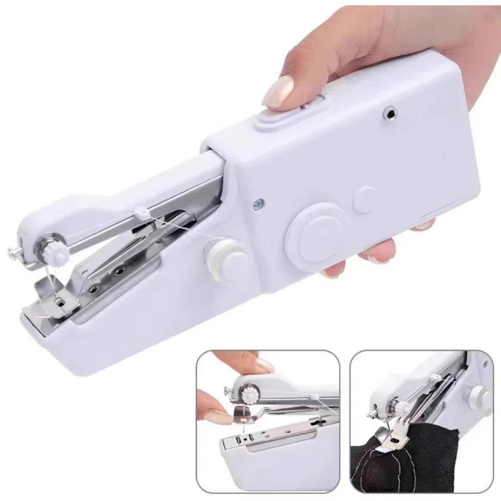 Buy The Best By Artsulli - Art is Long Life Short - New Electric Sewing Machine Portable Quick Handheld Tool Mini Hand Home DIY Apparel