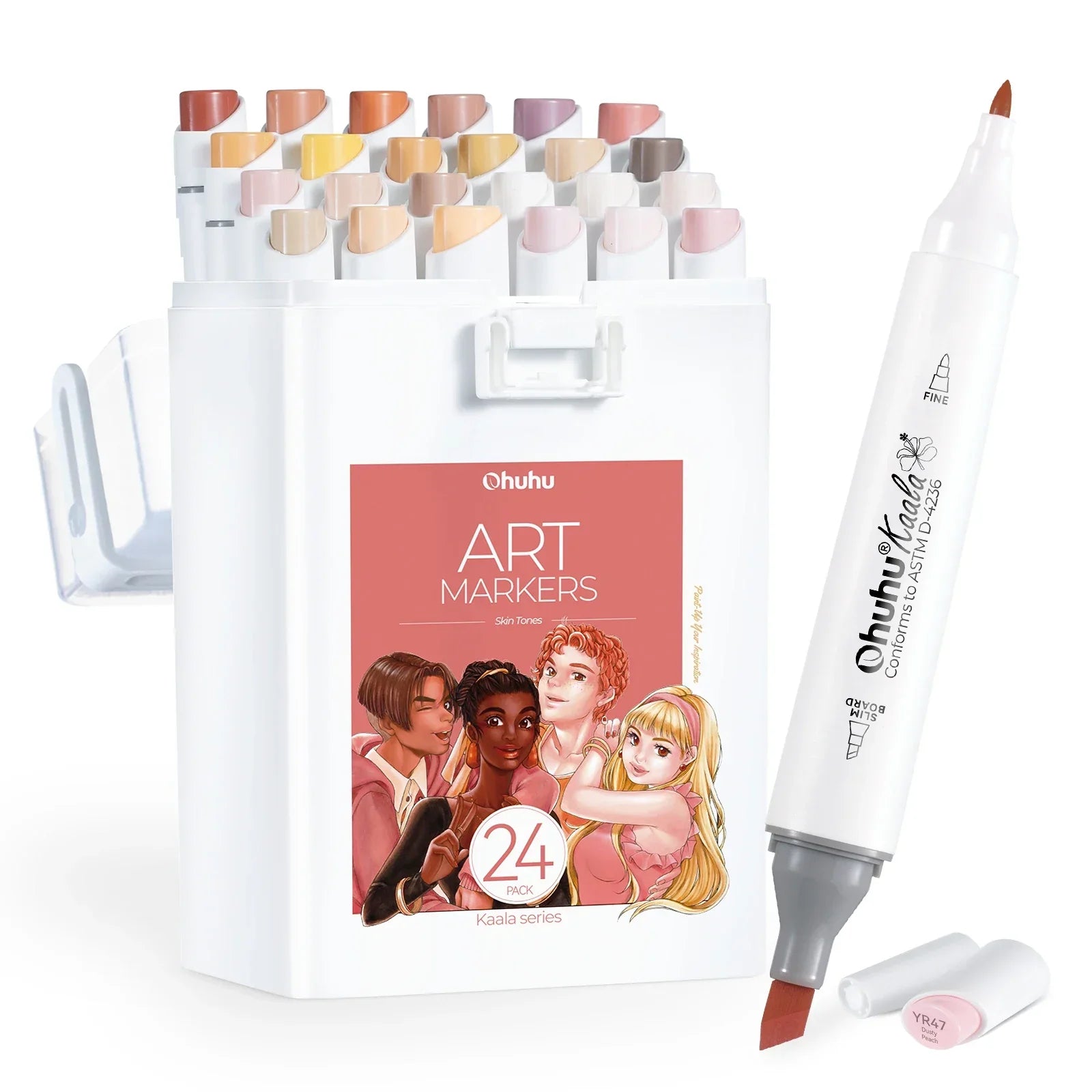 Buy The Best By Artsulli - Art is Long Life Short - Ohuhu Kaala Marker Pen Set Color Markers Alcohol Refillable Dual Tips Sketching Drawing