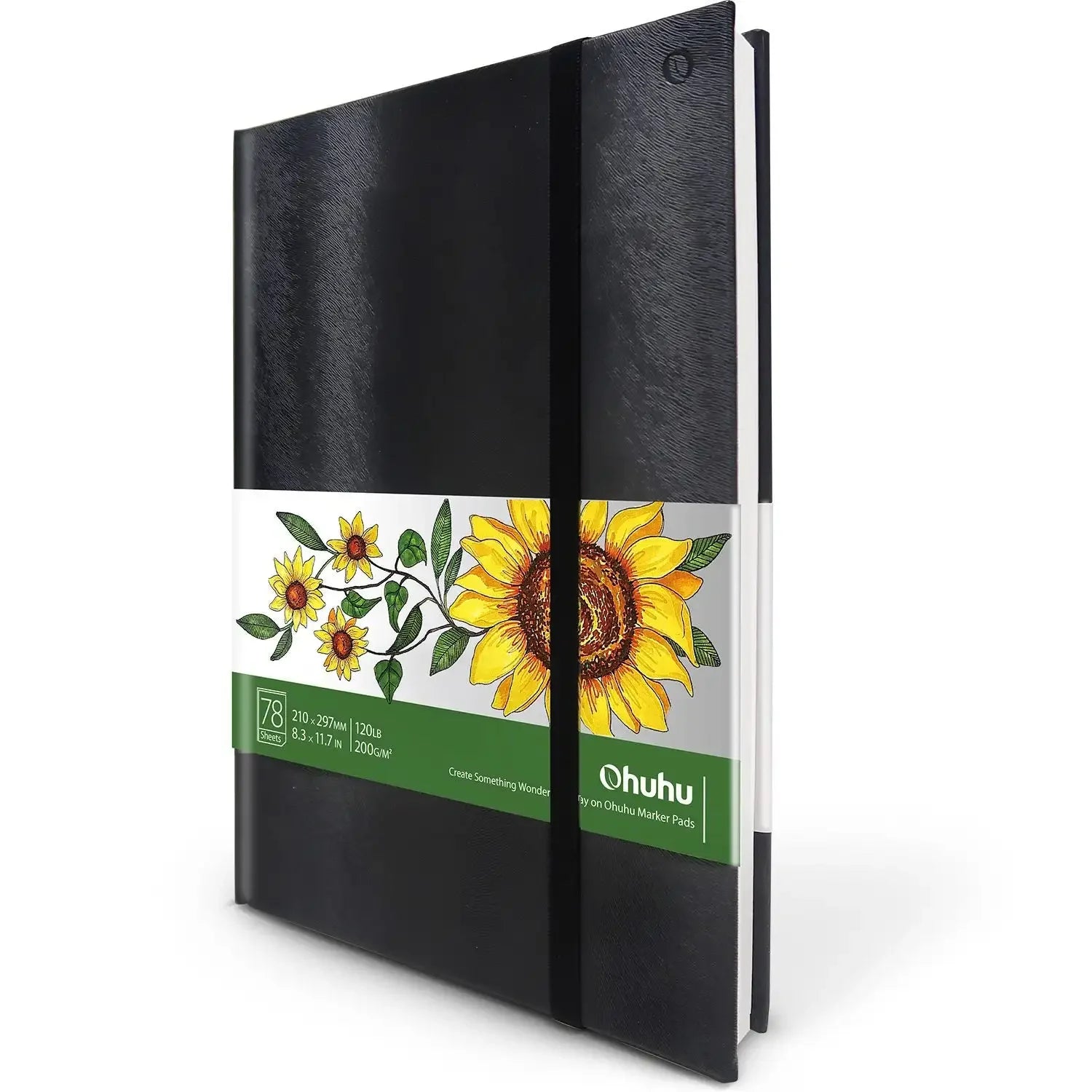 Buy The Best By Artsulli - Art is Long Life Short - Ohuhu Marker Pads Sketchbook Hardcover Notebook Student Painting Drawing Watercolor