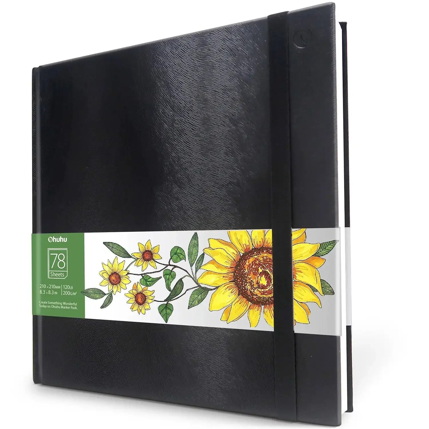 Buy The Best By Artsulli - Art is Long Life Short - Ohuhu Marker Pads Sketchbook Hardcover Notebook Student Painting Drawing Watercolor